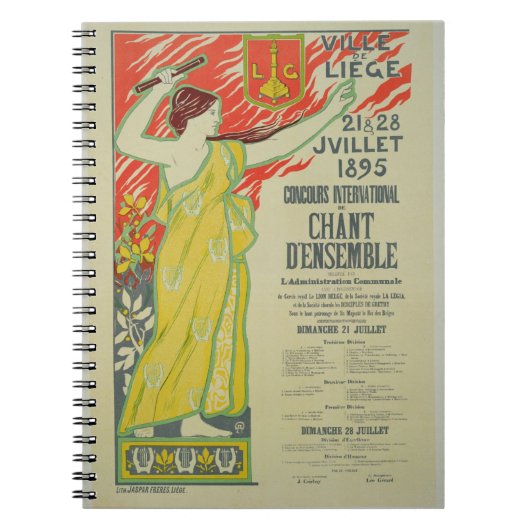 Carnet Reproduction d'une publicité par affichage le (Devant)