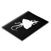 Carnet Reptile blanc (Côté gauche)
