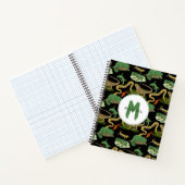 Carnet Reptile, lézards et amphibiens Monogramme pour enf (Intérieur)