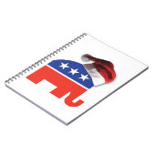 Carnet Républicain-éléphant-XMAS (Côté gauche)