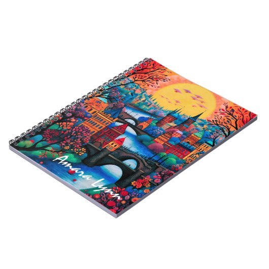 Carnet République tchèque de Prague (Côté gauche)