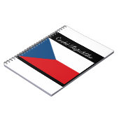 Carnet République tchèque vlajka (Côté gauche)
