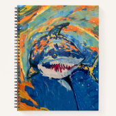 Carnet Requin "Art by Kids" (Devant)