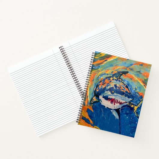 Carnet Requin "Art by Kids" (Intérieur)