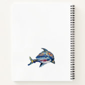 Carnet Requin "Art by Kids" (Dos)