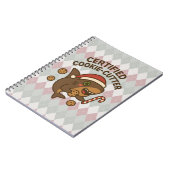 Carnet Requin de Noël drôle certifié Cookie-Cutter Pun (Côté gauche)