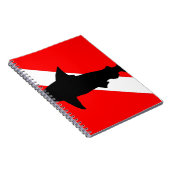 Carnet Requin de poisson-marteau de drapeau de piqué II (Côté Droit)