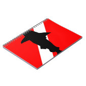 Carnet Requin de poisson-marteau de drapeau de piqué II (Côté gauche)