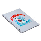 Carnet Requin drôle sans hameçonnage (Côté Droit)