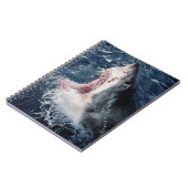 Carnet Requin élevé bouche ouverte (Côté gauche)