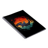 CARNET REQUIN MARTEAU COUCHER DE SOLEIL VINTAGE (Côté Droit)