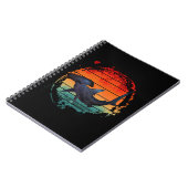 CARNET REQUIN MARTEAU COUCHER DE SOLEIL VINTAGE (Côté gauche)