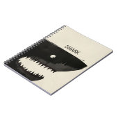 Carnet Requin noir (Côté gauche)