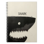 Carnet Requin noir (Devant)