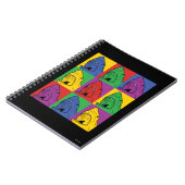 Carnet Requin Pop Art (Côté gauche)