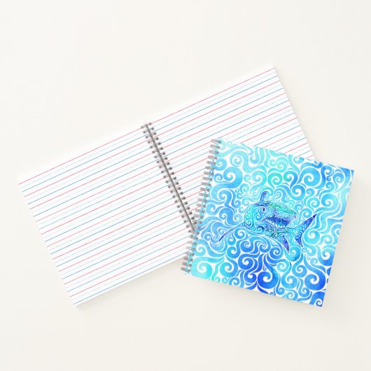 Carnet Requin tourbillonnant (Intérieur)