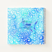 Carnet Requin tourbillonnant (Dos)