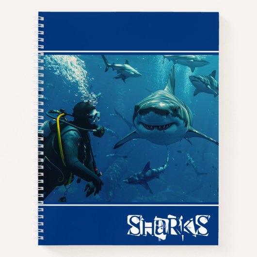 Carnet Requins (Devant)