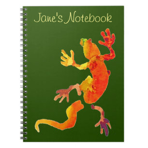 Carnet Réreptile de lézard éco-gecko