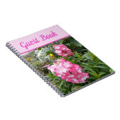 Carnet Réserver Penstemon Belle fleurs roses (Côté Droit)