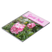 Carnet Réserver Penstemon Belle fleurs roses (Côté gauche)