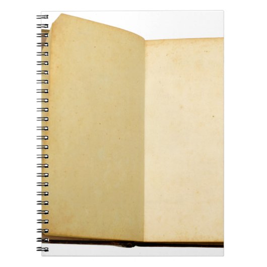 Carnet Réserver vintage ancienne texture rétro (Devant)