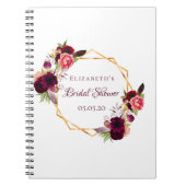 Carnet Réservez votre chambre d'hôtes douche nuptiale bor (Devant)