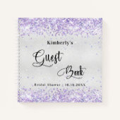 Carnet Réservez votre chambre nuptiale douche argent viol (Devant)