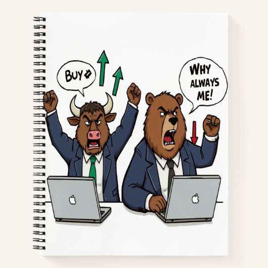 Carnet Resilient Bear Market Notebook (Devant)