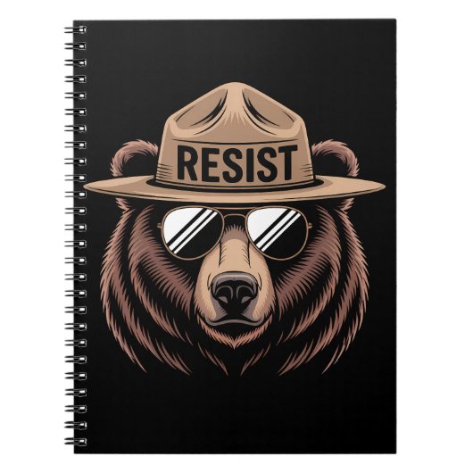 Carnet Résister au Ranger Ours (Devant)