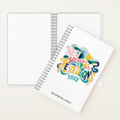 Carnet Résolutions amusantes de Nouvel An Typographie mod (À l'intérieur)