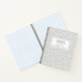 Carnet Respiration de bébé Blanche Fleur d'eau Gypsophile (Intérieur)