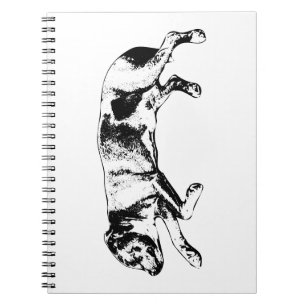 Carnet Respiration du calme - Chien d'encre Daydream
