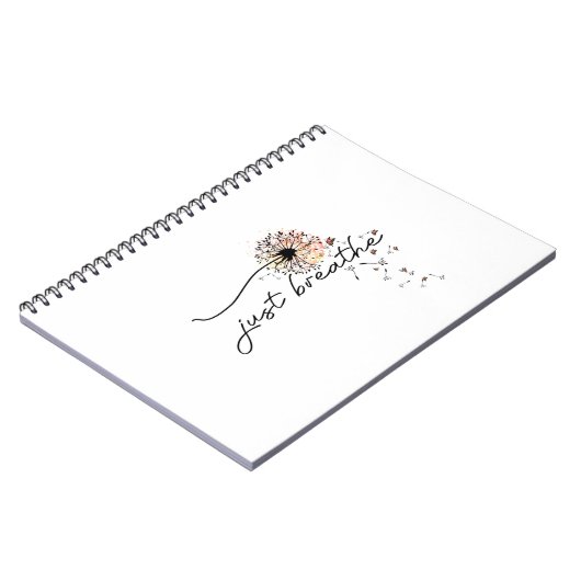 Carnet Respire simplement la sublimation (Côté gauche)