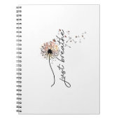 Carnet Respire simplement la sublimation (Devant)