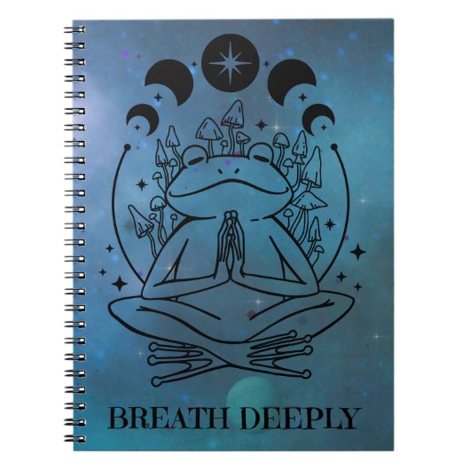 Carnet Respirer Yoga Profondément (Devant)