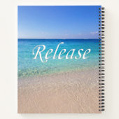 Carnet Respirez et relâchez Îles Caïmans Plage relaxante (Dos)