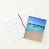 Carnet Respirez et relâchez Îles Caïmans Plage relaxante (Intérieur)