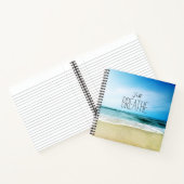 Carnet Respirez simplement à la plage (Intérieur)