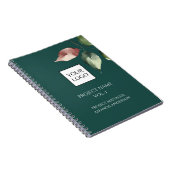 Carnet Responsable de projet logo Hunter Green (Côté Droit)