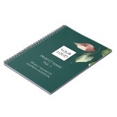 Carnet Responsable de projet logo Hunter Green (Côté gauche)