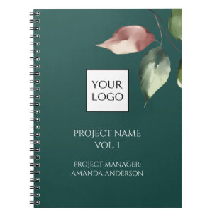 Carnet Responsable de projet logo Hunter Green
