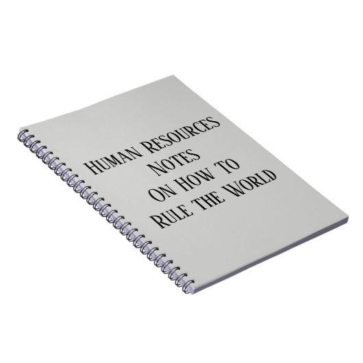 Carnet Ressources humaines Notes sur comment gouverner le (Côté Droit)