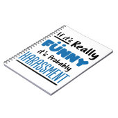 Carnet Ressources humaines RH Si c'est vraiment drôle (Côté gauche)