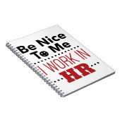 Carnet Ressources humaines Soyez gentil avec moi Je trava (Côté Droit)