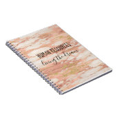 Carnet Ressources humaines Vivre le marbre du rêve (Côté Droit)