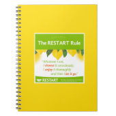 Carnet RESTART Rule (Devant)