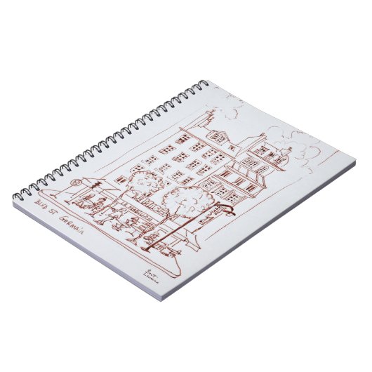 Carnet Restaurant sur boulevard| Saint-Germain, Paris (Côté gauche)