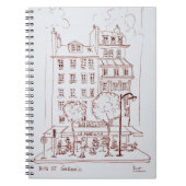 Carnet Restaurant sur boulevard| Saint-Germain, Paris (Devant)