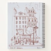 Carnet Restaurant sur le boulevard | Saint-Germain, Paris (Dos)